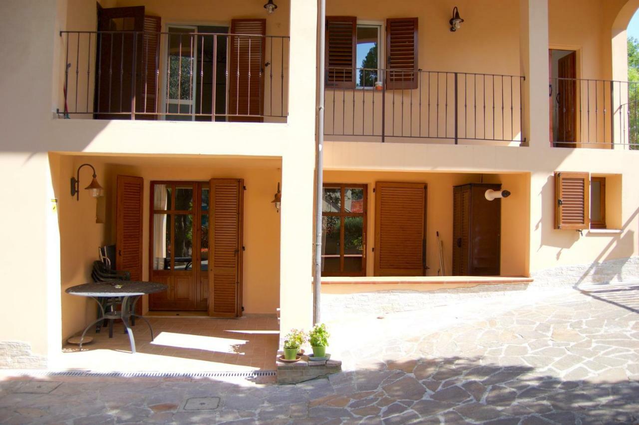 Casale Il Vento Leilighet Abbadia di Montepulciano Eksteriør bilde